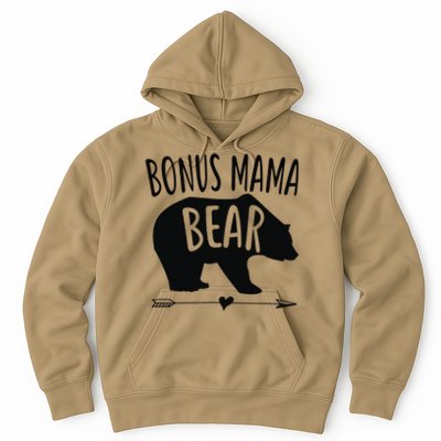 Bonus Mama Mom Bear Stepmom Mother's Day Gift Hoodie