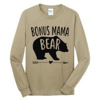 Bonus Mama Mom Bear Stepmom Mother's Day Gift Tall Long Sleeve T-Shirt