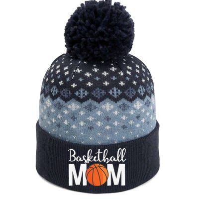 Basketball Mom Mothers Day Basketball Mom The Baniff Cuffed Pom Beanie