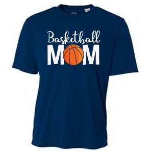 Basketball Mom Mothers Day Basketball Mom Cooling Performance Crew T-Shirt