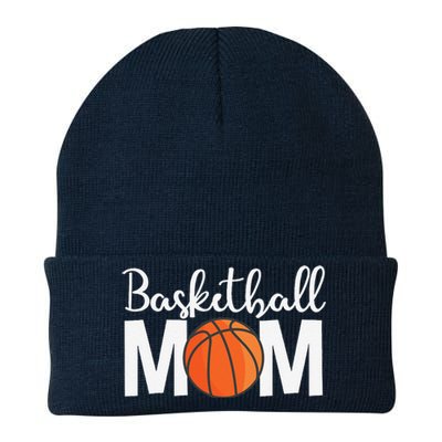 Basketball Mom Mothers Day Basketball Mom Knit Cap Winter Beanie