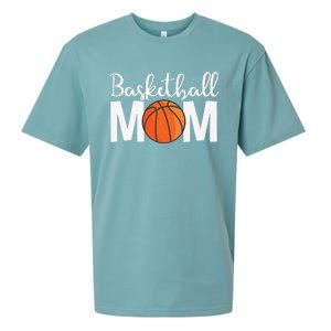 Basketball Mom Mothers Day Basketball Mom Sueded Cloud Jersey T-Shirt