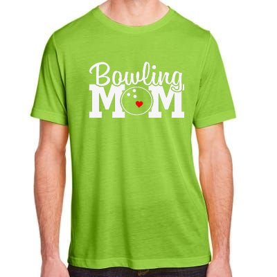 Bowling Mom Mothers Day Birthday Party For Women's Players Adult ChromaSoft Performance T-Shirt