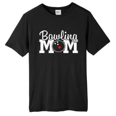 Bowling Mom Mothers Day Birthday Party For Women's Players Tall Fusion ChromaSoft Performance T-Shirt