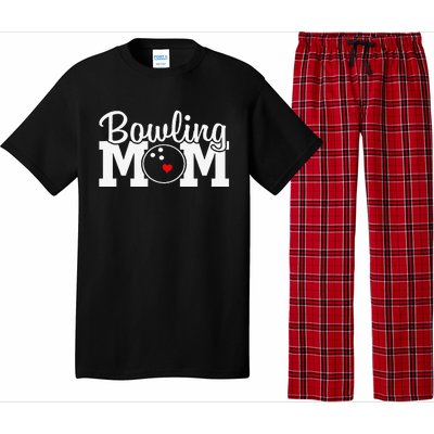 Bowling Mom Mothers Day Birthday Party For Women's Players Pajama Set