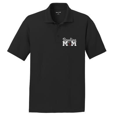 Bowling Mom Mothers Day Birthday Party For Women's Players PosiCharge RacerMesh Polo