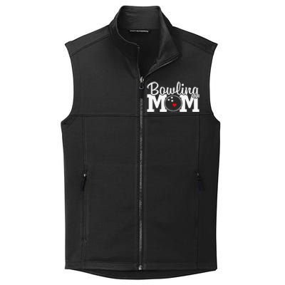 Bowling Mom Mothers Day Birthday Party For Women's Players Collective Smooth Fleece Vest