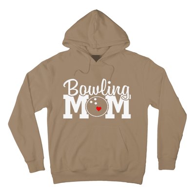 Bowling Mom Mothers Day Birthday Party For Women's Players Hoodie