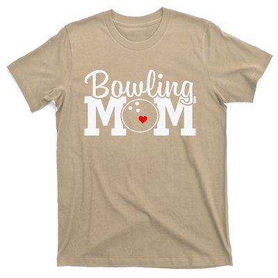 Bowling Mom Mothers Day Birthday Party For Women's Players T-Shirt