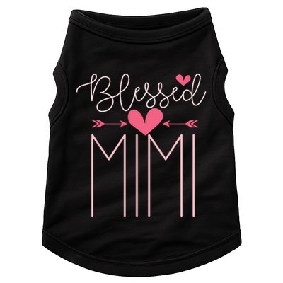 Blessed Mimi Mothers Day Grandparents Day Mimi Doggie Tank