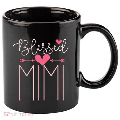 Blessed Mimi Mothers Day Grandparents Day Mimi 11oz C Handle Ceramic Mug