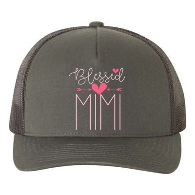 Blessed Mimi Mothers Day Grandparents Day Mimi Yupoong Adult 5-Panel Trucker Hat