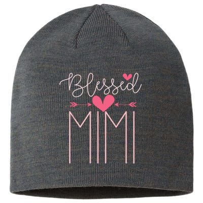 Blessed Mimi Mothers Day Grandparents Day Mimi Sustainable Beanie