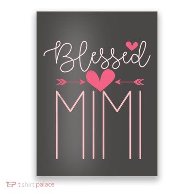 Blessed Mimi Mothers Day Grandparents Day Mimi Poster