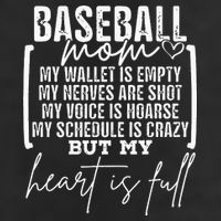 Baseball Mom My Wallet Is Empty My Nerves Are Shot Cool Comfort Performance Bucket Hat