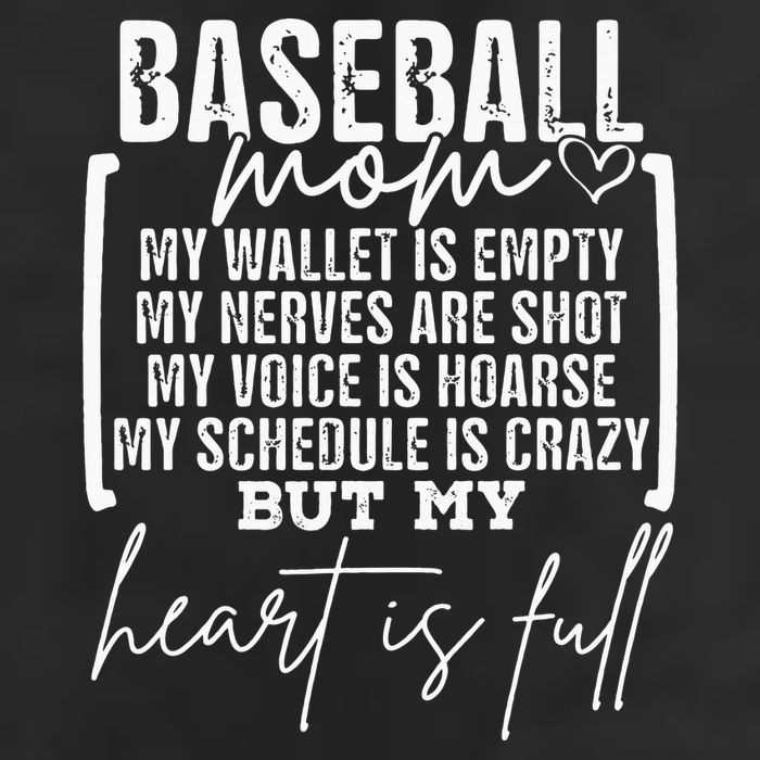 Baseball Mom My Wallet Is Empty My Nerves Are Shot Cool Comfort Performance Bucket Hat