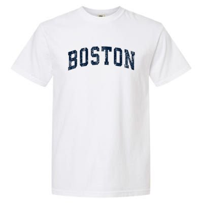 Boston Massachusetts Ma Vintage Sports Design Design Garment-Dyed Heavyweight T-Shirt