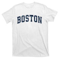 Boston Massachusetts Ma Vintage Sports Design Design T-Shirt