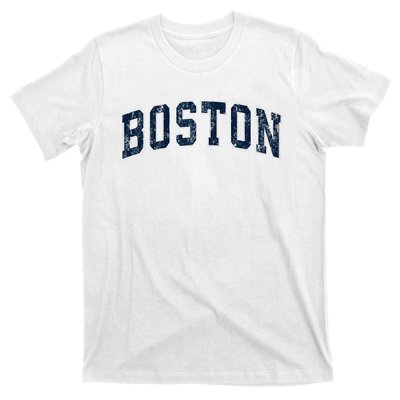 Boston Massachusetts Ma Vintage Sports Design Design T-Shirt