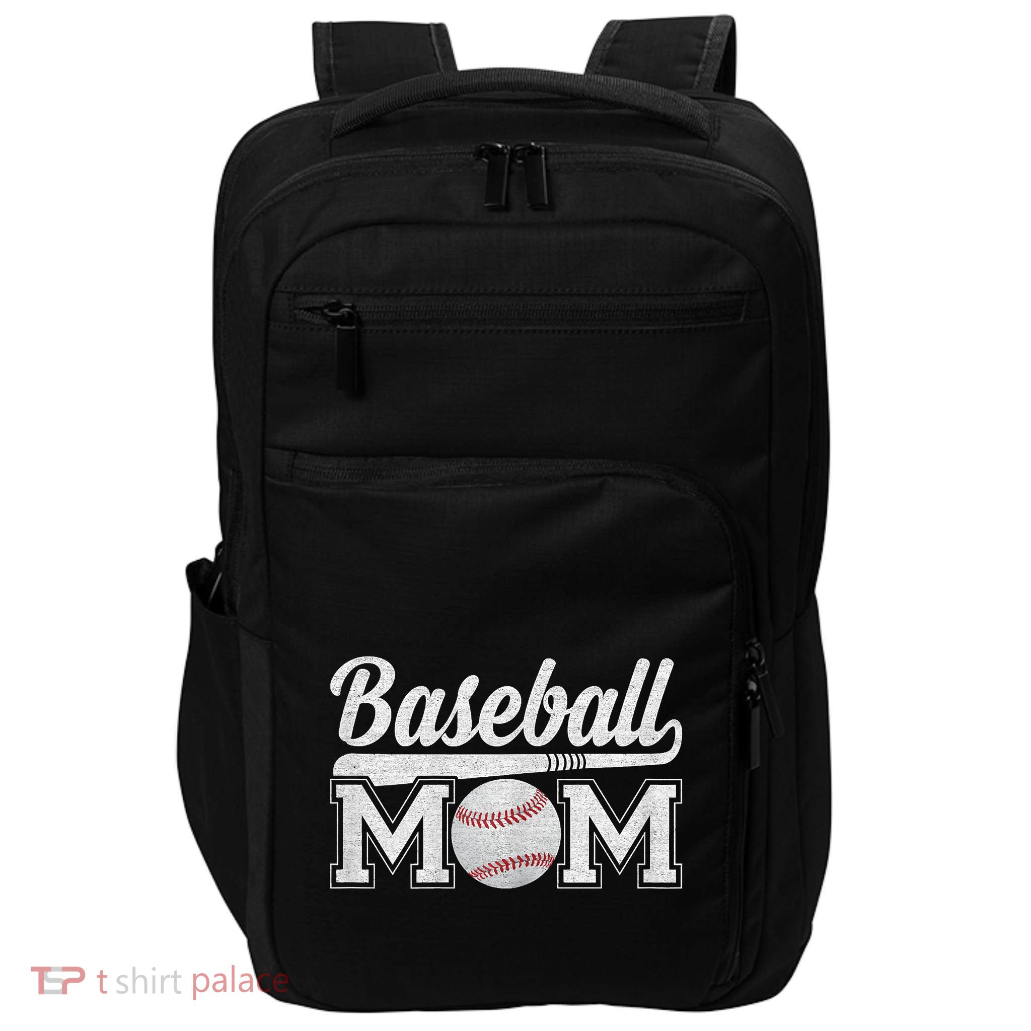 Baseball Mom Mothers Day For Mama Mommy Of Baseball Player Impact Tech Backpack