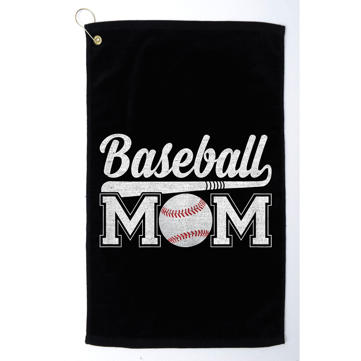 Baseball Mom Mothers Day For Mama Mommy Of Baseball Player Golf Towel