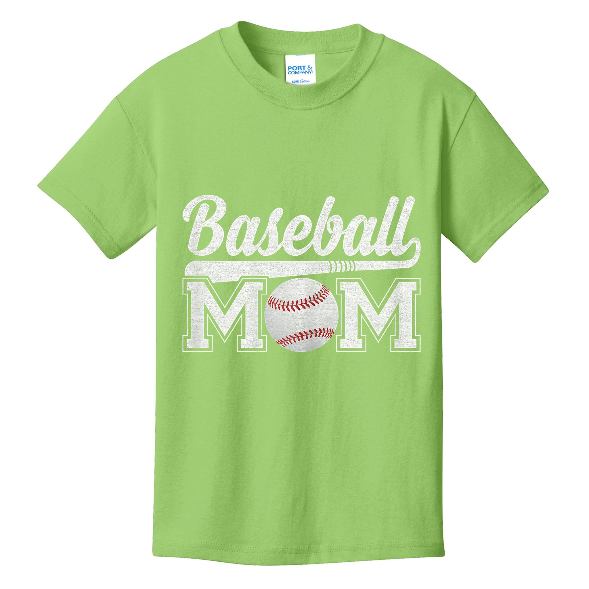 Baseball Mom Mothers Day For Mama Mommy Of Baseball Player Kids T-Shirt