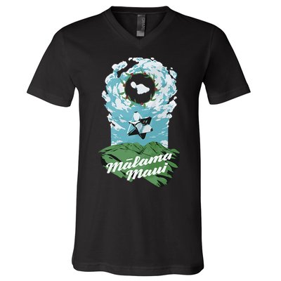 Bungielove Malama Maui Limited V-Neck T-Shirt