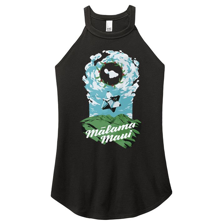 Bungielove Malama Maui Limited Women's Perfect Tri Rocker Tank