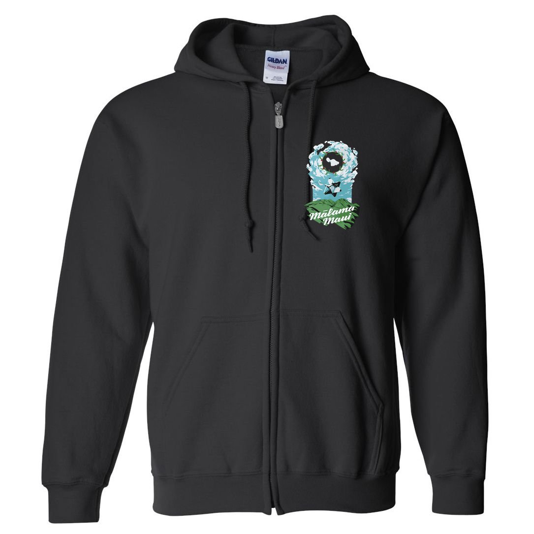 Bungielove Malama Maui Limited Full Zip Hoodie
