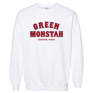 Boston Mass New England Sports Garment-Dyed Sweatshirt