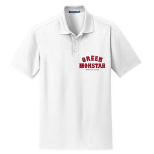 Boston Mass New England Sports Dry Zone Grid Polo