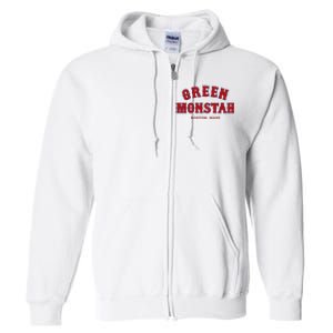 Boston Mass New England Sports Full Zip Hoodie