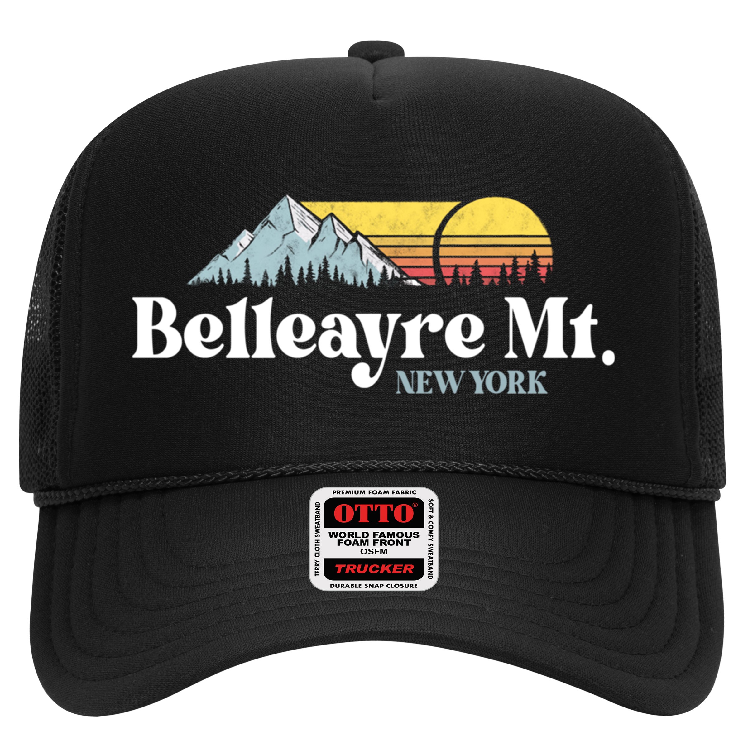 Belleayre Mountain New York Ski Slope Lift Snowboard Hiking Cool Gift Hat