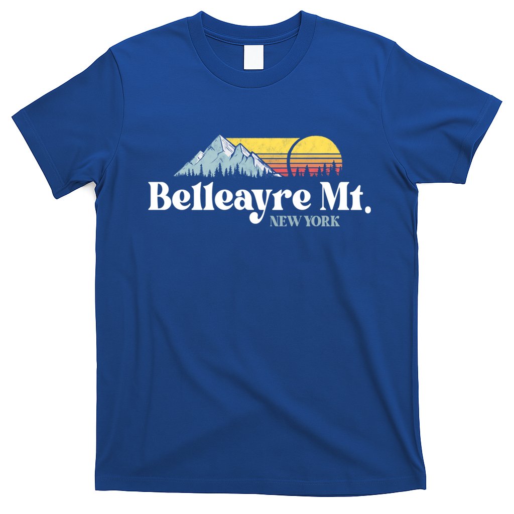 Belleayre Mountain New York Ski Slope Lift Snowboard Hiking Cool Gift T-Shirt