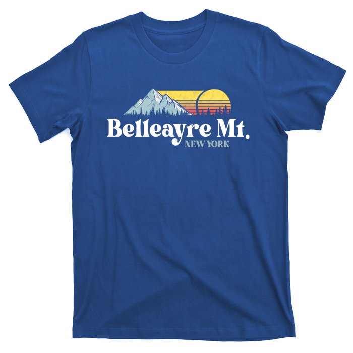 Belleayre Mountain New York Ski Slope Lift Snowboard Hiking Cool Gift T-Shirt