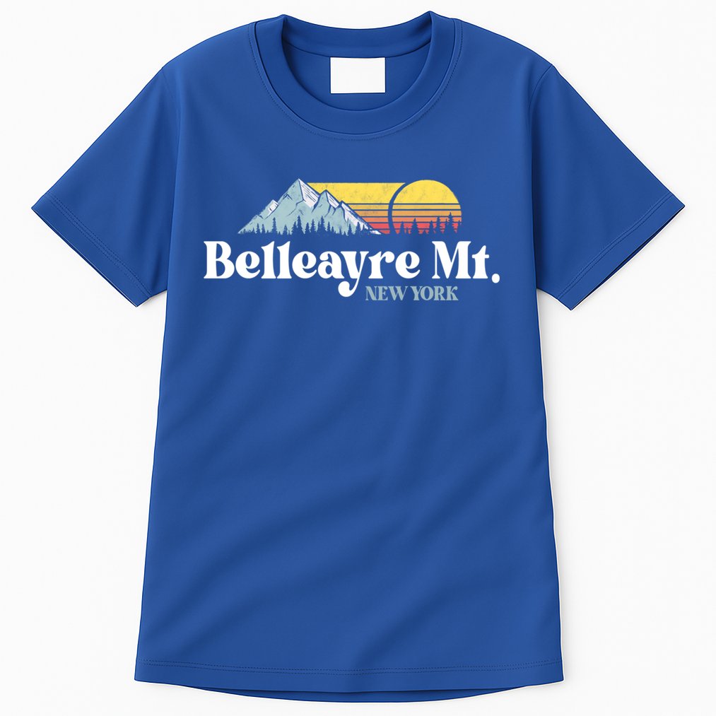 Belleayre Mountain New York Ski Slope Lift Snowboard Hiking Cool Gift Tall T-Shirt