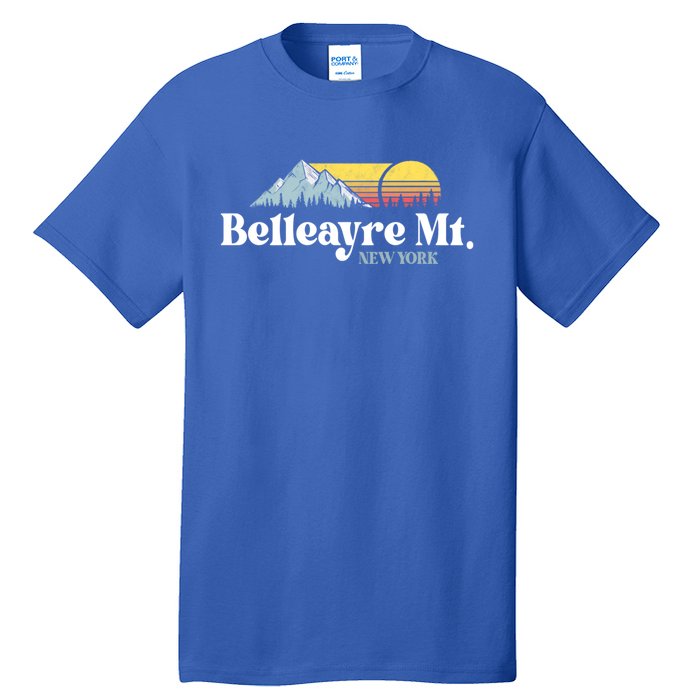 Belleayre Mountain New York Ski Slope Lift Snowboard Hiking Cool Gift Tall T-Shirt