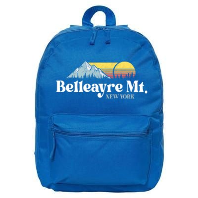 Belleayre Mountain New York Ski Slope Lift Snowboard Hiking Cool Gift 16 in Basic Backpack