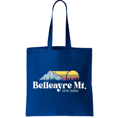 Belleayre Mountain New York Ski Slope Lift Snowboard Hiking Cool Gift Tote Bag