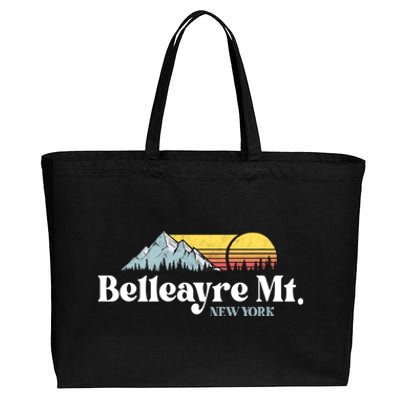 Belleayre Mountain New York Ski Slope Lift Snowboard Hiking Cool Gift Cotton Canvas Jumbo Tote