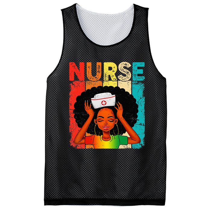 Black Man Nurse Afro Black History Month Juneteenth Mesh Reversible Basketball Jersey Tank