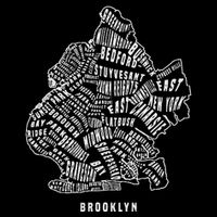 Brooklyn Map Nyc Souvenir Jersey City Backpack