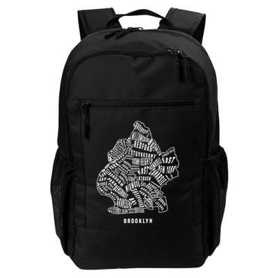 Brooklyn Map Nyc Souvenir Jersey Backpack