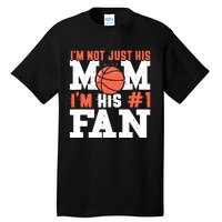 Basketball Mother Number 1 Fan - Basketball Mom Tall T-Shirt