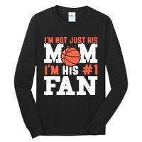 Basketball Mother Number 1 Fan - Basketball Mom Tall Long Sleeve T-Shirt