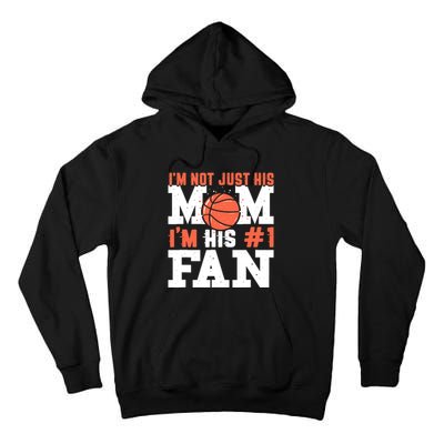 Basketball Mother Number 1 Fan - Basketball Mom Tall Hoodie