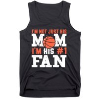 Basketball Mother Number 1 Fan - Basketball Mom Tank Top