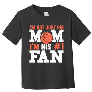 Basketball Mother Number 1 Fan - Basketball Mom Toddler T-Shirt