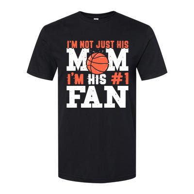 Basketball Mother Number 1 Fan - Basketball Mom Softstyle CVC T-Shirt