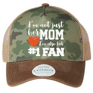 Basketball Mom Number One Fan Basketball Mothers JT Legacy Tie Dye Trucker Hat